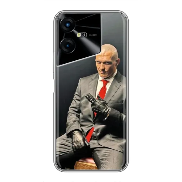 Чохол з принтом «Усик Hitman» для TECNO POVA Neo 3