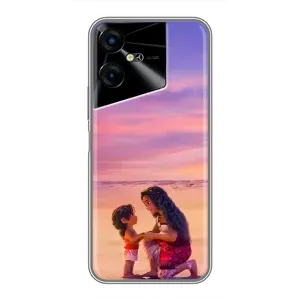 Чехол с принтом «Маленькая Ваяна» для TECNO POVA Neo 3
