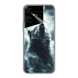 Чехол с картинкой «Хищники» для Tecno POVA Neo 3