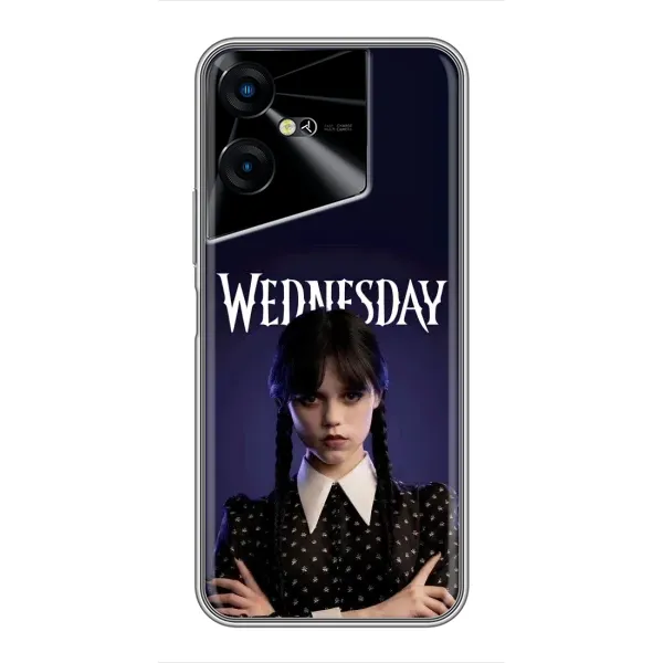 Чохол з принтом «Wednesday» для TECNO POVA Neo 3
