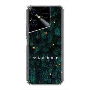 Новорічні, Святкові Чохли для Tecno POVA Neo 3 - 2024 год (Winter)