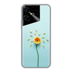 Чехлы с Цветами для Tecno POVA Neo 3 (VPrint)