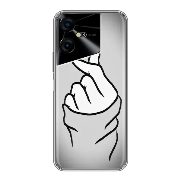 Чохол з принтом «Значок Love» для TECNO POVA Neo 3