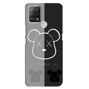 Чехлы для Tecno Pova - Bearbrick Louis Vuitton (PREMIUMPrint) (БеарБрик глаза)