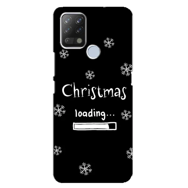 Чохол з принтом «Christmas loading» для TECNO Pova