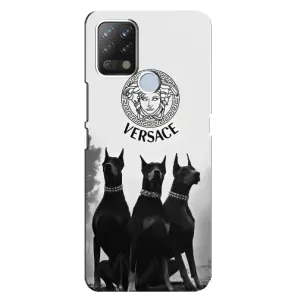 Чехлы VERSACE для Техно Пова (PREMIUMPrint) (Доберман Версаче)