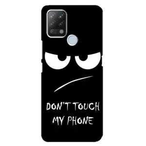 Чехол с принтом «Dont Touch» для TECNO Pova