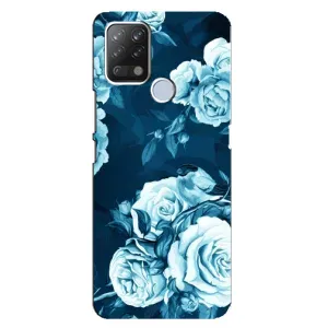 Чехлы (ART) Цветы на Tecno Pova (VPrint) (Блактині бутони)