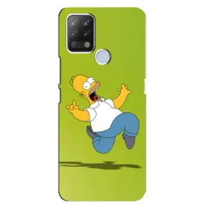 Чjхол з Сімпсонами для Tecno Pova (VPrint) (Гомер Сімпсон)