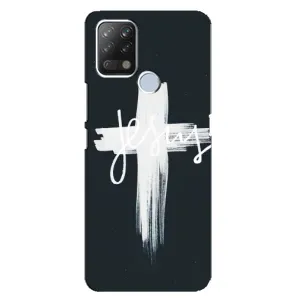 Чехол для Tecno Pova (AlphaPrint) - (Христианские) (Иисус)