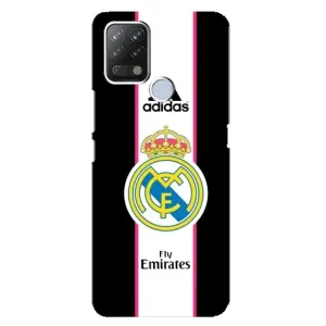 Чехол для Tecno Pova с принтом (Лого Real Madrid)