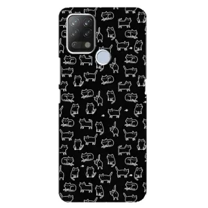 Чохол з принтом для Tecno Pova (AlphaPrint) Модні коти (Маленькі котики)
