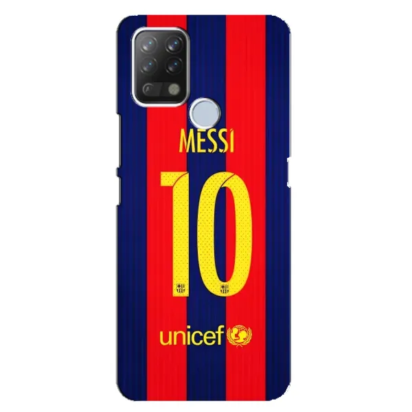Чехол с принтом «Messi Barca 10» для TECNO Pova