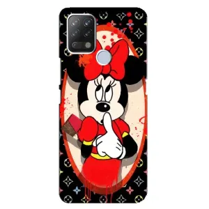 Чехол Disney Mouse Tecno Pova (PREMIUMPrint) (Минни Маус ЛВ)