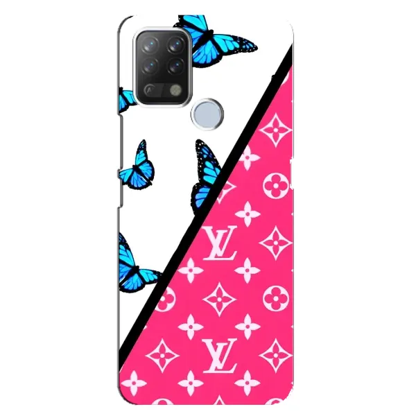 Чехол с принтом «Мода LV» для TECNO Pova