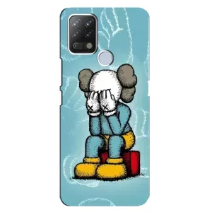 Чехлы для Tecno Pova - Bearbrick Louis Vuitton (PREMIUMPrint) (Плач Bearbrick)