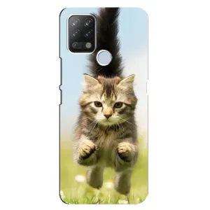 Чохли з Котиками для Tecno Pova (VPrint) (Прижок кота)