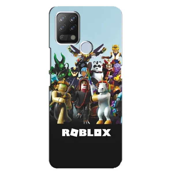 Чехол с принтом «ROBLEX» для TECNO Pova