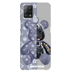 Крутые Чехлы Луи Виттон для Tecno Pova (AlphaPrint) (Робот Мишка)