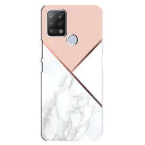 Мраморний чехол на Tecno Pova (VPrint) (Тройний мрамор)