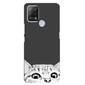 Чохол на ТЕКНО Пова з Котиками (VPrint) (Виглядає котик)