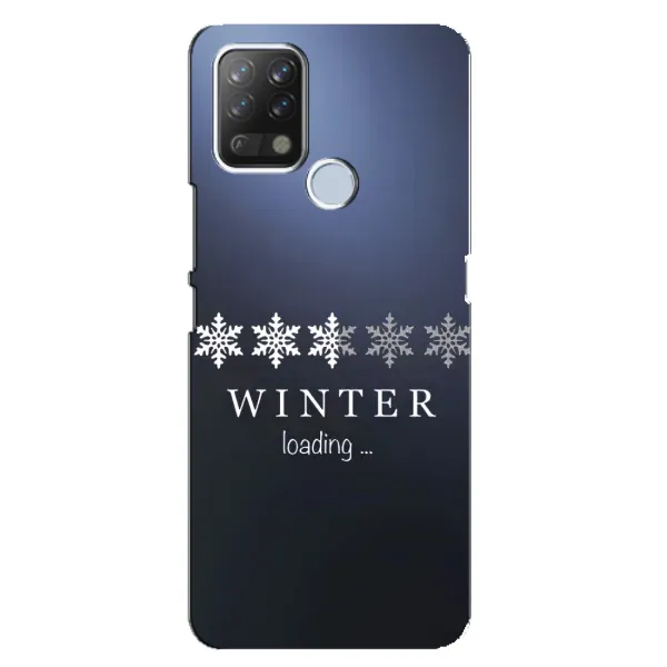 Чехол с принтом «Winter loading» для TECNO Pova