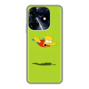 Чjхол з Сімпсонами для TECNO Spark 10 Pro (VPrint) (Барт Сімпсон)