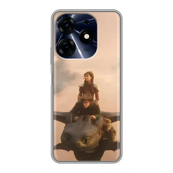 Чехол с принтом «Фильм дракон» для TECNO Spark 10 Pro Чехол с принтом «Фильм дракон» для TECNO Spark 10 Pro
