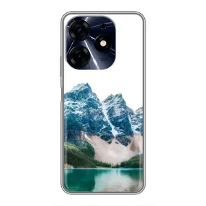 Силіконовий чохол з КАРТИНКАМИ літо для TECNO Spark 10 Pro (AlphaPrint) (Гори)
