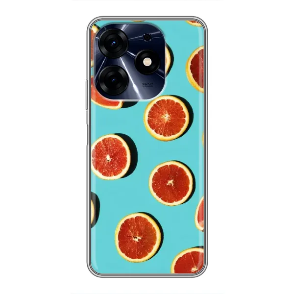 Чехол с принтом «Грейпфрут» для TECNO Spark 10 Pro Чехол с принтом «Грейпфрут» для TECNO Spark 10 Pro