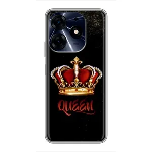 Чохол з Короною ТЕКНО Спарк 10 Про - (AlphaPrint) (Корона короля)