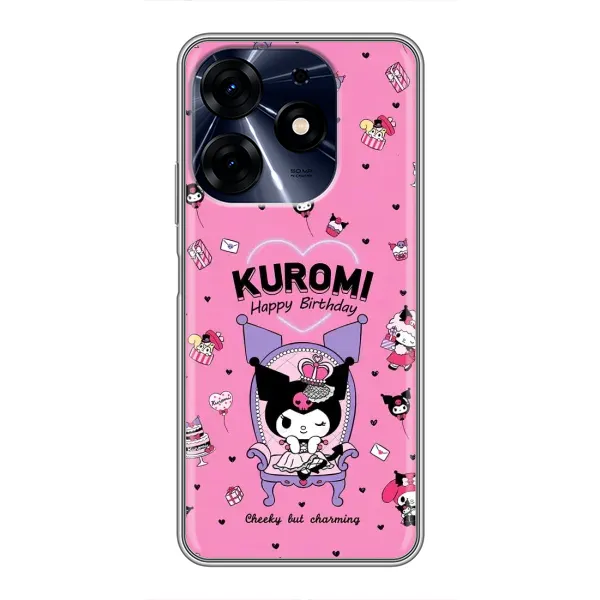 Чехол с принтом «KUROMI» для TECNO Spark 10 Pro