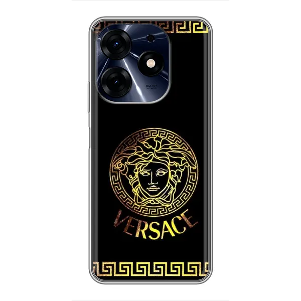 Чехол с принтом «Logo Versace» для TECNO Spark 10 Pro