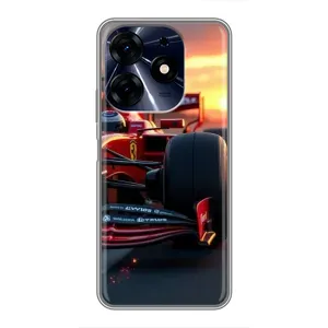Чохол Формула1 на TECNO Spark 10 Pro (Макларен на заході)