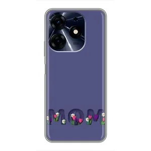 Чохли для мами на TECNO Spark 10 Pro (Мама в квітах)