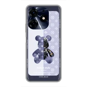 Крутые Чехлы Луи Виттон для TECNO Spark 10 Pro (AlphaPrint) (Медвежонок LV)