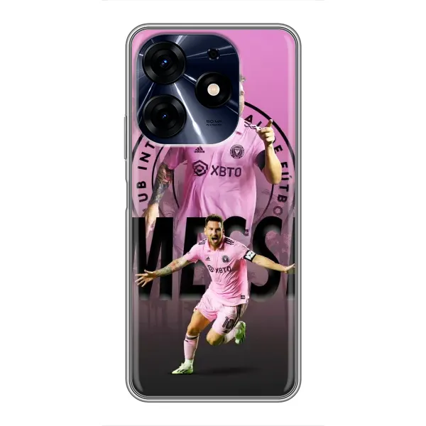 Чохол з принтом «Messi Miami» для TECNO Spark 10 Pro