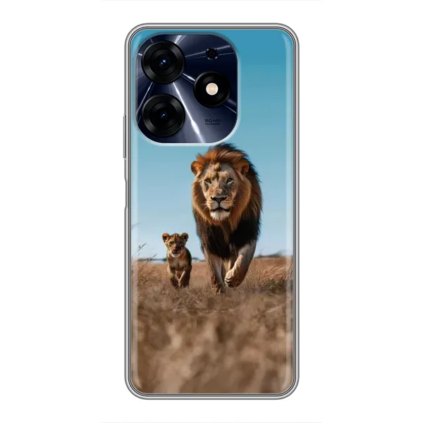 Чохол з принтом «Мусафа та Сімба» для TECNO Spark 10 Pro Чохол з принтом «Мусафа та Сімба» для TECNO Spark 10 Pro