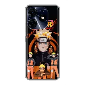 Naruto Anime Чехлы для Техно Спарк 10 Про (AlphaPrint) (Наруто из Аниме)