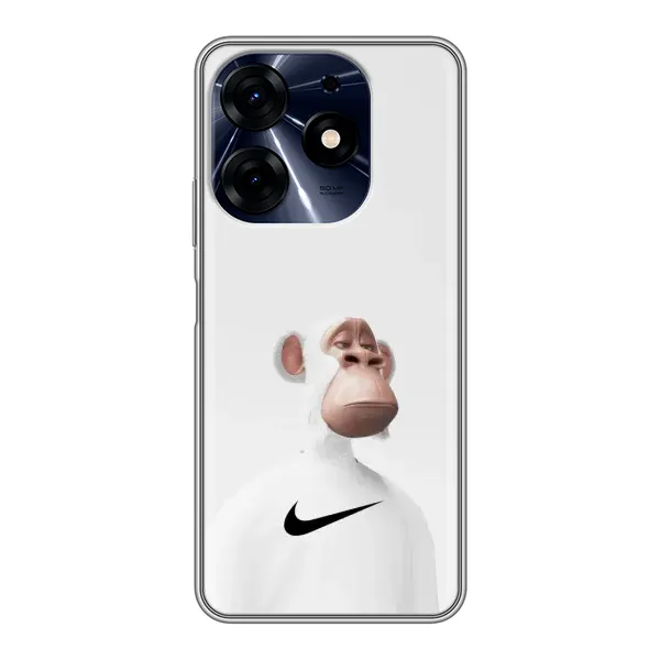 Чохол з принтом «мавпа NFT Nike» для TECNO Spark 10 Pro