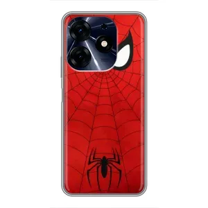 Чохол з людиною павуком для TECNO Spark 10 Pro - (AlphaPrint) (Павук (Марвел))
