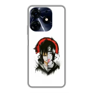 Чехлы на тему: Итачи Учиха для TECNO Spark 10 Pro (AlphaPrint) (разный Итачи)
