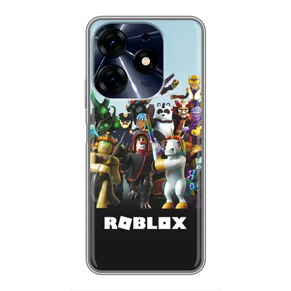 Чехол с принтом «ROBLEX» для TECNO Spark 10 Pro
