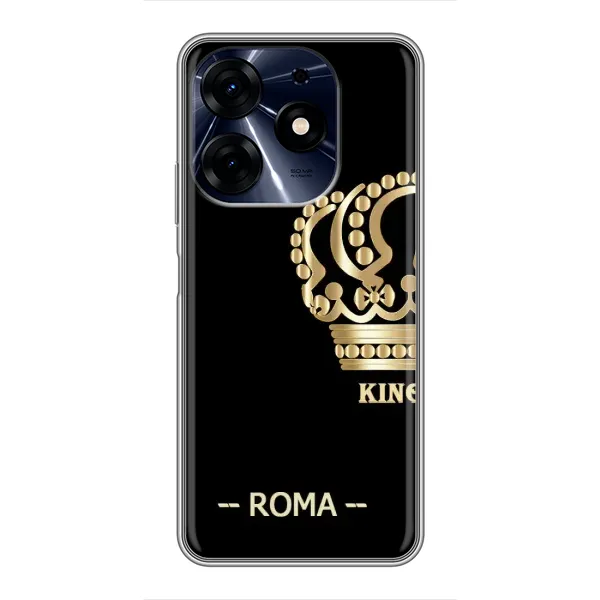 Чохол з принтом «Roma» для TECNO Spark 10 Pro