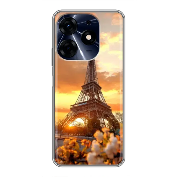 Чохол з принтом «Сонячня вежа» для TECNO Spark 10 Pro