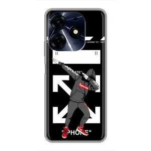 Чехол для TECNO Spark 10 Pro с картинкой Supreme (AlphaPrint)