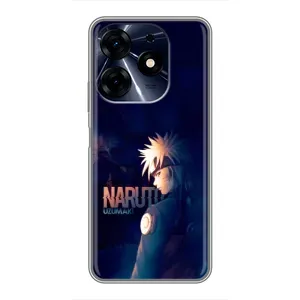 Naruto Anime Чехлы для Техно Спарк 10 Про (AlphaPrint) (тень Наруто)
