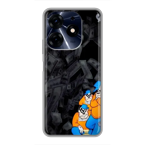 Чехол с принтом «Воры» для TECNO Spark 10 Pro