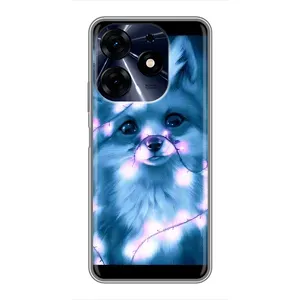 Чехлы с картинкой Лисички для TECNO Spark 10 Pro (VPrint)