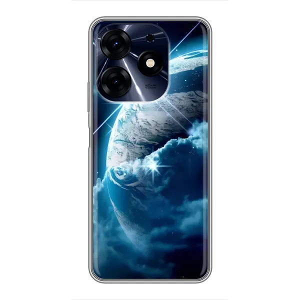 Чохол з принтом «Земля з космоса» для TECNO Spark 10 Pro